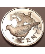 Rare Proof British Virgin Islands 1979 5 Cents~Doves~5,304 Minted~Free S... - £5.48 GBP