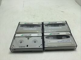 Lot of 4  Maxell GX-MP GX Metal 8mm MP 120 Cassettes - Clean Set - $19.09