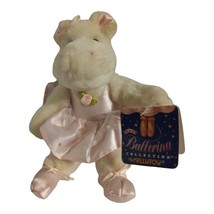 Kellytoy the ballerina collection hippo plush stuffed animal Hippopotamus - £6.89 GBP