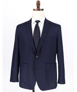 Bonobos Sport Coat 40S Slim Fit Blue Vitale Barberis Canonico Wool Unstr... - $93.14