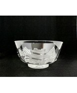 VERLYS Asian Motif Mount Sacr&#39;e Footed Art Glass Bowl Pagoda Ming Tree M... - $101.53 CAD