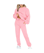 Jogging Suits for Womens 2 Piece Long Sleeve Sweat Suit Solid Color Wint... - €47,85 EUR
