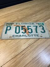 Vintage State of Florida Charlotte County License Plate 1984 Man Cave KG - $313.02 MXN Vintage State of Florida Charlotte County License Plate 1984 Man Cave KG - $313.02 MXN