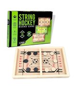 Fast Sling Puck String Hockey Wooden Indoor Board Game for Kids and Adults  - £40.11 GBP