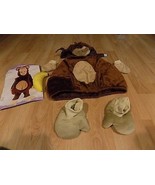 Toddler Size 12-24 Months Lil&#39; Monkey Brown Plush Chimp Halloween Costum... - £27.97 GBP