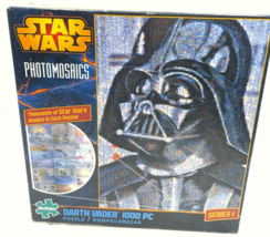 Star Wars Darth Vader Sith Lord Photomosaics 1000 Piece Puzzle Buffalo Games New - $18.99