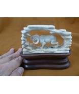 (Ram-13) Ram Mountain goat cave of shed ANTLER figurine Bali detailed lo... - €77,96 EUR