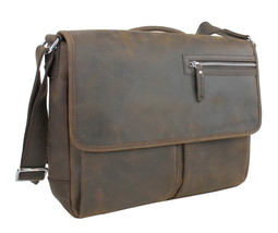 Vagarant Traveler 15 in. Casual Messenger Laptop Bag with Top Lift Handle LM35.D - £143.96 GBP