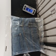 Old Navy RN#54023 Women's Blue Cotton Blend Denim Skirt Pockets Size 16 image 8