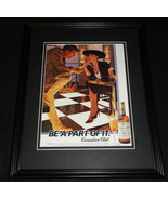 1986 Canadian Club Whisky Framed 11x14 ORIGINAL Advertisement - $34.64