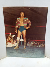 Al Madril Photo Autographed 8&quot;x 10&quot; Photo 80&#39;s WCCW WWE WCW USWA (One of a kind) - £396.22 GBP