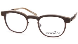 New Yves COGAN YC 2490 M Brown Eyeglasses 47-22-140mm B38mm - £150.68 GBP