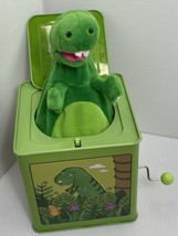 Jack Rabbit Creations, Inc. Dinosaur Jack in The Box Green 5.5 In Tall In Box - £9.73 GBP