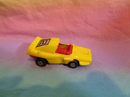 Vintage 1972 Matchbox Woosh-N-Push Superfast No 58 Lesney England Yellow Red - $3.95