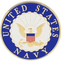 U.S. Navy Medallion 4&quot; - £21.60 GBP