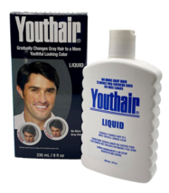 Youthair Gray Hair Gradual Change Liquid 8 Oz Compare To Grecian Formula - £55.15 GBP