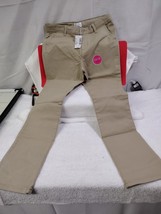 New, The Childrens Place Girls Uniform Skinny Chino Pants Sandy Size 12  1 Pair - £14.99 GBP