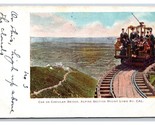 Car and Circular Bridge Mt Lowe Railway Pasadena CA 1904 UDB Postcard W4 - £4.42 GBP