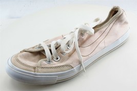 Nike Size 8.5 M Pink Lace Up Fashion Sneakers Fabric Women Shoe - £15.78 GBP