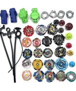 Beyblade Lot 40 Assorted Parts Blades Launchers Energy Layers Discs Tips... - $62.24 CAD
