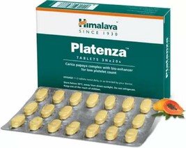 Himalaya Platenza Tablets - (3 Strips x 20 Tablets) - $11.47
