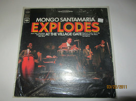 12&quot; Lp Record Mongo Santamaria Explodes At The Village Gate Columbia CS-9570 - £7.85 GBP