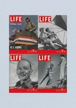 Life Magazine Lot of 4 Full Month of July 1941 7, 14, 21, 28 WWII ERA - $47.50