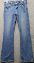 Aéropostale Chelsea Bootcut Jeans Womens Size 6 Blue Denim Low Rise Flat... - $18.49