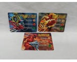 Lot Of (3) Marvel Overpower Character  Trading Cards Omega Red Hobgoblin... - £23.38 GBP