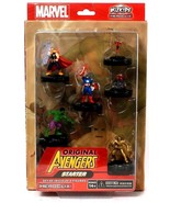 Marvel WizKids HeroClix Original Avengers Starter 6 Figure Set Age 14 Ye... - £18.87 GBP