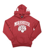 MOREHOUSE COLLEGE HOODIE HBCU LONG SLEEVES PULLOVER TIGERS JACKET - $1,511.69 MXN