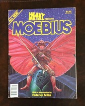 Original 1981 Heavy Metal Moebius Magazine Metal Murlant Paris France Fe... - £75.97 GBP