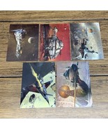 JOHN BERKEY 1994 FPG COMPLETE METALLIC STORM INSERT CARD SET MS1 TO MS5 ... - €25,67 EUR