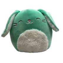Sammy 2021 8" Squishmallow Green Bunny Fur on The Tummy & Ears Plush Stuffed Toy - £12.66 GBP
