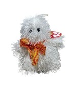Ty Halloweenie Beanies Ghosters Bean Bag Plush 4.5 inch high Paper Hang Tag Mint - £9.85 GBP