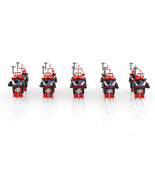 10pcs Coruscant Guard ARC Troopers Shock Troopers Minifigure Toys - £15.93 GBP