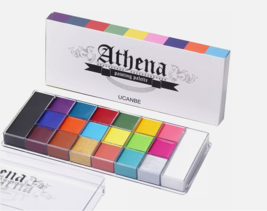 Athena Face Body Paint Oil Palette, Professional Flash Non Toxic Safe Ta... - £14.37 GBP