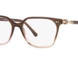 BVLGARI Eyeglasses BV4178 5476 Brown &amp; Beige Frame W/ Clear Demo Lens - £148.60 GBP