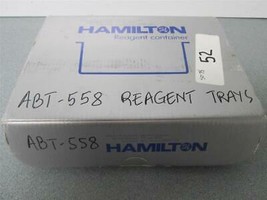 Hamilton ABT-558 Self Standing Reagent Container Trays 7 x 120 ML QTY 5 - $50.44