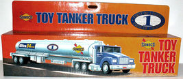 Vintage 1994 Sunoco Advertising 14&quot; Lights And Dual Sound Toy Tanker Truck OB - £21.77 GBP