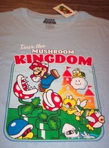 Vintage Style SUPER MARIO BROS. NES Nintendo T-Shirt LARGE NEW  1980&#39;s K... - $19.80