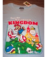 Vintage Style SUPER MARIO BROS. NES Nintendo T-Shirt LARGE NEW  1980&#39;s K... - $19.80