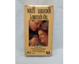 Lorenzos Oil Nick Nolte Susan Sarandon VHS Tape - $9.89
