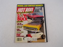 July 1987 Hot Rodding Magazine Model Car Contest Results Low Buck By Popular De - £8.96 GBP