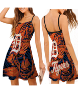 Detroit Tigers New PolyPrint A-Line Strap Dress - £19.91 GBP+