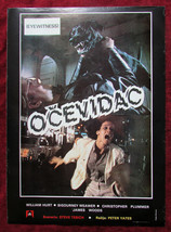 1981 Original Movie Poster Eyewitness William Hurt Sigourney Weaver Plummer YU - £35.67 GBP