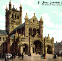 St. Anne&#39;s Cathedral Belfast Ireland Postcard Vintage Antique 1905 - $8.95