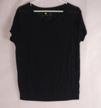 Xerosign Women&#39;s Black Semi-Sheer T-Shirt Size Small - $13.64 CAD