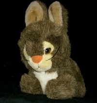 10&quot; Vintage Brown Applause Wilma Jr Bunny Rabbit Stuffed Animal Plush Toy Tan - £22.78 GBP