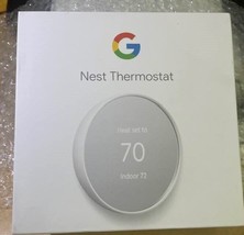 Google Nest Smart Thermostat, Snow, GA01334-US, G4CVZ - £51.43 GBP